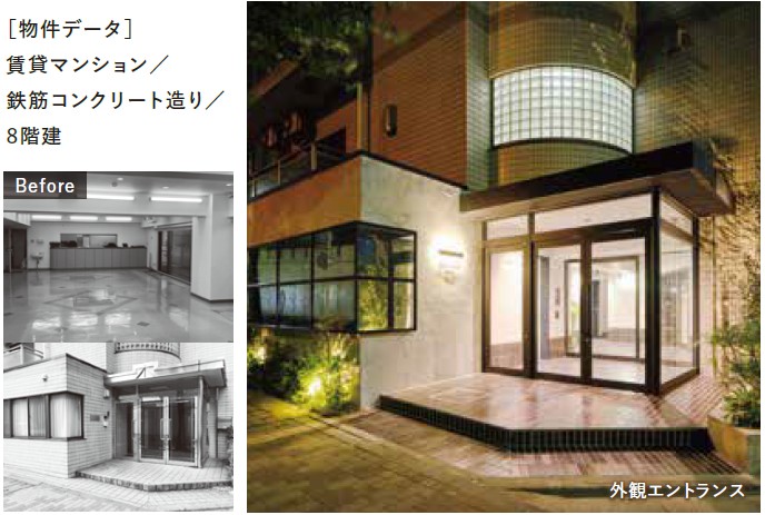 希少！法適合化、エントランスの増築、間取りの刷新など、ダイナミックな工事の裏側が見られる！築33年の賃貸マンション一棟リノベーション 工事中見学会｜東急Re・デザイン0