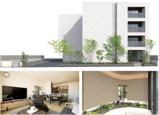 【地下鉄東山線・本郷駅近くの好立地の土地を購入して活用】ビルトイン駐車場を設けて全戸数分の駐車台数を確保するなど長期安定経営を支えるポイントが満載。重量鉄骨造4階建て賃貸マンション 完成実例見学会｜積...