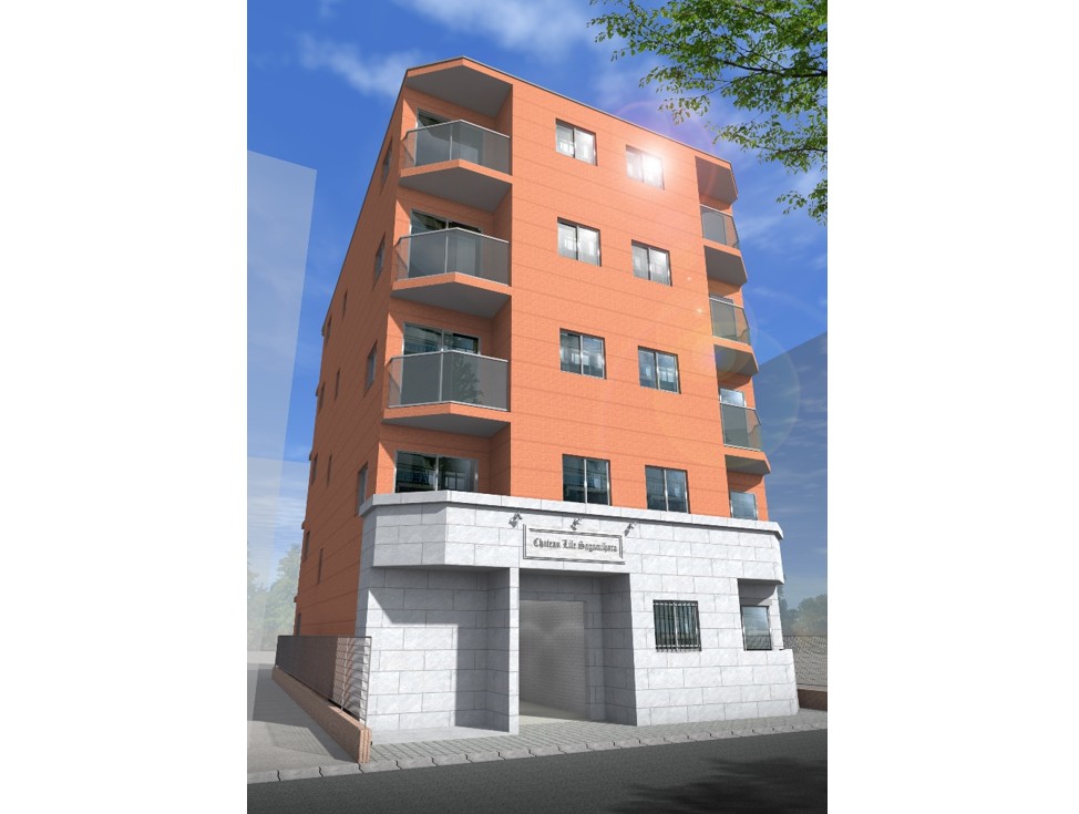 【相模原駅近くで建築中】共用部を無駄なくまとめて敷地を最大限に活用！効率良く１フロアに4戸を配置して全戸角部屋にした賃貸マンション 構造見学会｜朝日建設0