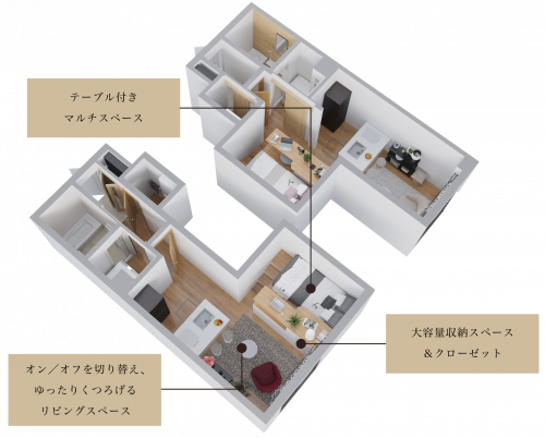 【はじめて見学する方限定で豪華特典あり】駒沢大学駅より徒歩約5分。独自の空間設計が3パターンまとめて見られる！セキュリティ性を高めるIoT設備や東京ゼロエミ住宅仕様も必見の次世代アパート 完成現場見学会｜セレ コーポレーション0