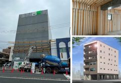 【新杉田駅近くに建築中】約92坪の敷地を最大限活用！40～50㎡の1～2LDKは必見。全戸角部屋の事務所併用賃貸マンション 構造見学会｜朝日建設