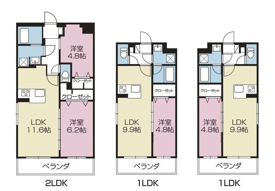 【イオンタウン富士南店の目の前に竣工】入居者ニーズに応えた設備仕様が揃った34㎡の1LDKと51㎡の2LDKがまとめて見られる貴重な機会。耐震性・耐久性に優れたRC造3階建て賃貸マンション 完成見学会｜クラスト0