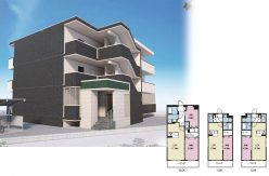 【イオンタウン富士南店の目の前に竣工】入居者ニーズに応えた設備仕様が揃った34㎡の1LDKと51㎡の2LDKがまとめて見られる貴重な機会。耐震性・耐久性に優れたRC造3階建て賃貸マンション 完成見学会...