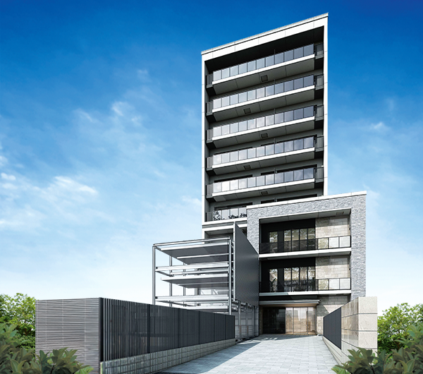 【大阪メトロ中央線「阿波座駅」徒歩9分の好立地に竣工】敷地の奥行きを活かした設計と全室南向き角部屋がポイント！利便性と高品質な設備を兼ね備えたRC造社屋併設型賃貸マンション 完成現場見学会｜生和コーポレーション0