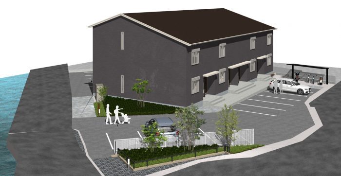 【小牧市久保一色に竣工】入居者の心をつかむ開放的な空間を2LDKの間取りで体感できる！「蔵」のある木質パネル造2階建て賃貸住宅 完成見学会｜ミサワホーム0
