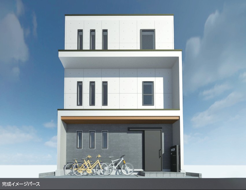 【大阪・福島駅近く住宅街で建築中】完成してからでは見られない構造部分がまるわかり！強靭な壁式鉄筋コンクリート構造の内側が見られる3階建て住宅 構造見学会｜大成建設ハウジング0