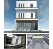 【大阪・福島駅近く住宅街で建築中】完成してからでは見られない構造部分がまるわかり！強靭な壁式鉄筋コンクリート構造の内側が見られる3階建て住宅 構造見学会｜大成建設ハウジング