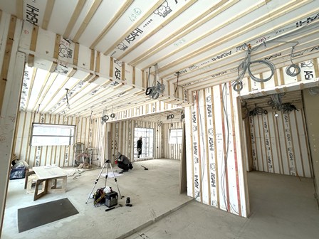 【西大井駅から歩いてすぐの好立地に建築中】33㎡の1LDKと59㎡の2LDKの2タイプの間取りが見られる自宅併用賃貸マンション 構造見学会|朝日建設0