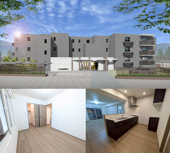 1290.73m²の敷地で老朽化した2棟を建て替え。全戸70㎡以上の3LDKは見逃せない、駒沢公園近くに竣工した賃貸マンション 完成見学会|朝日建設