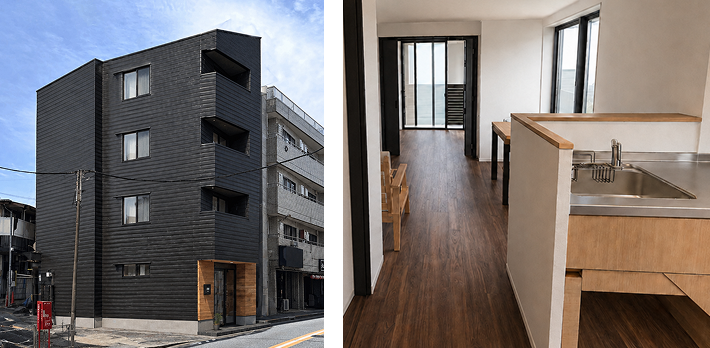 【鷺宮駅徒歩4分】狭小地を収益に変える、木造4階建て高性能賃貸住宅 新築完成見学会｜岡庭建設0