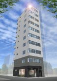 【新御徒町駅 徒歩1分】完成後は見られない！角地を活かした地上10階テナントビルの構造見学会｜朝日建設