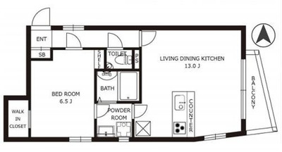 ラ・カリテの間取り