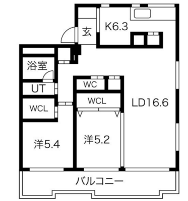 プレシャス藤が丘の間取り