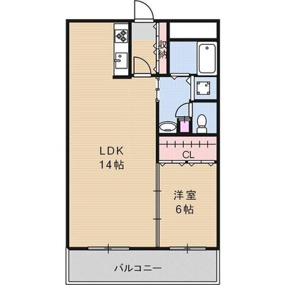 アパートメントケーズ福島(アパートメントK'S福島)の間取り