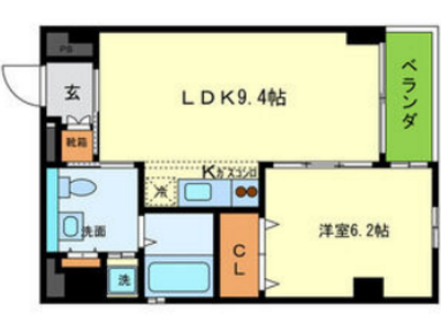 エムフラッツ（M+FLATS）の間取り