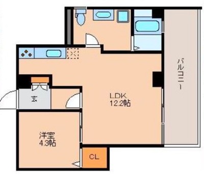 イーズ (EASE) の間取り
