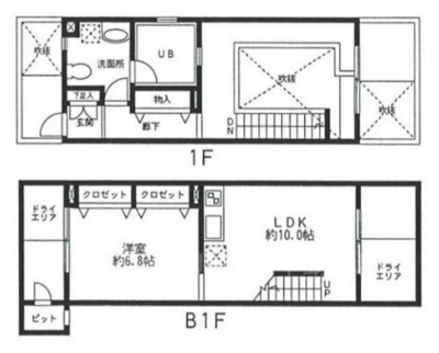 シェールグラン久が原ステゥーディオの間取り