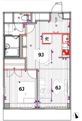 パレスシンドウ【TOMOS】の間取り