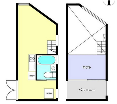 ワイエイチビルの間取り