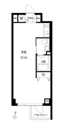 JMFレジデンス世田谷三宿の間取り