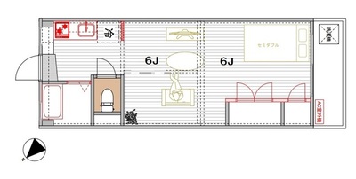 ヴィラ東寺尾【TOMOS】の間取り