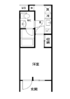 リーフコートの間取り