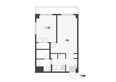 大商第2マンション【TOMOS】の間取り
