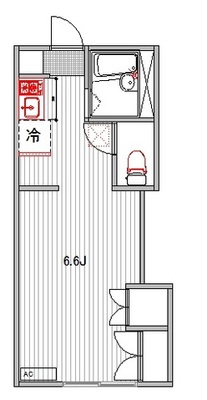 メゾンドカサブランカ【TOMOS】の間取り