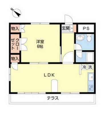 メゾンドリッシュ【TOMOS】の間取り