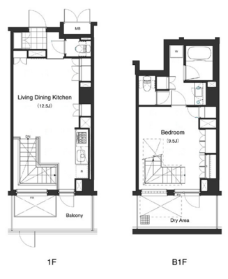 プライムアーバン本駒込の間取り