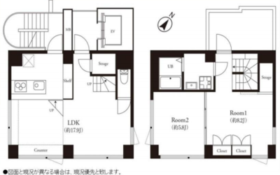 辰巳アパートメントハウスの間取り