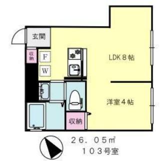 ブランコス　二子玉川の間取り