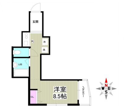 ドエル下北沢の間取り