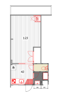 尾崎ビル【TOMOS】の間取り