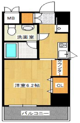 アクシス梅北(AXISUMEKITA)の間取り