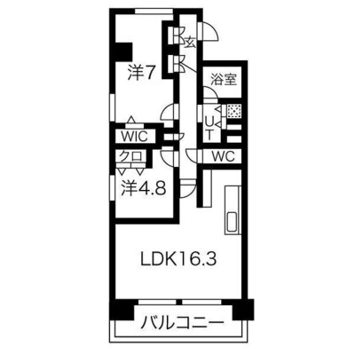 エクセレンス新栄の間取り