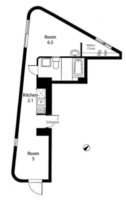 タルトの間取り