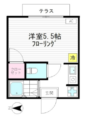 コーポノムラ【TOMOS】の間取り