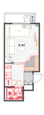TOMOS Wアーチがお出迎えの間取り図