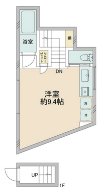 エムエイチ用賀の間取り
