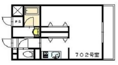 U字の使い方はYOU次第！の間取り図