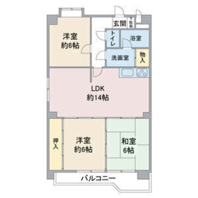 レジデンス栄光の間取り
