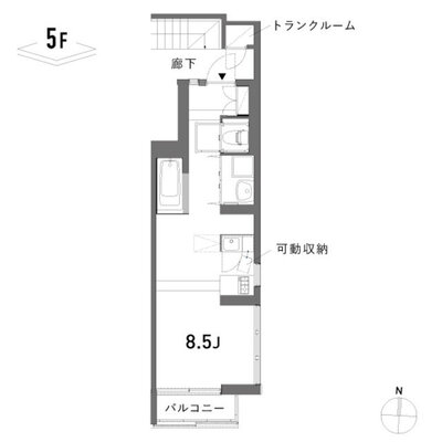 スカレッタの間取り
