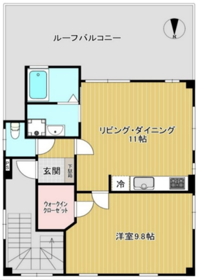 スタンツァメグミの間取り