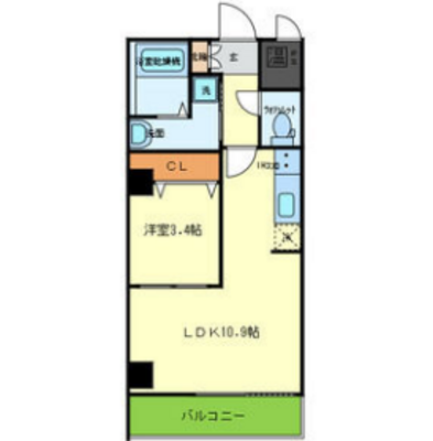 ルミエール清水谷の間取り