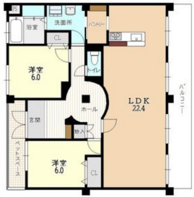 大池ビルの間取り