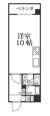 雑餉隈ステーションハイツの間取り