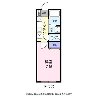 緑豊かな暮らし。の間取り図
