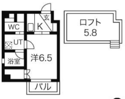 フォルテッツァ春岡の間取り