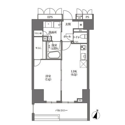 HAMACHO APARTMENTSの間取り